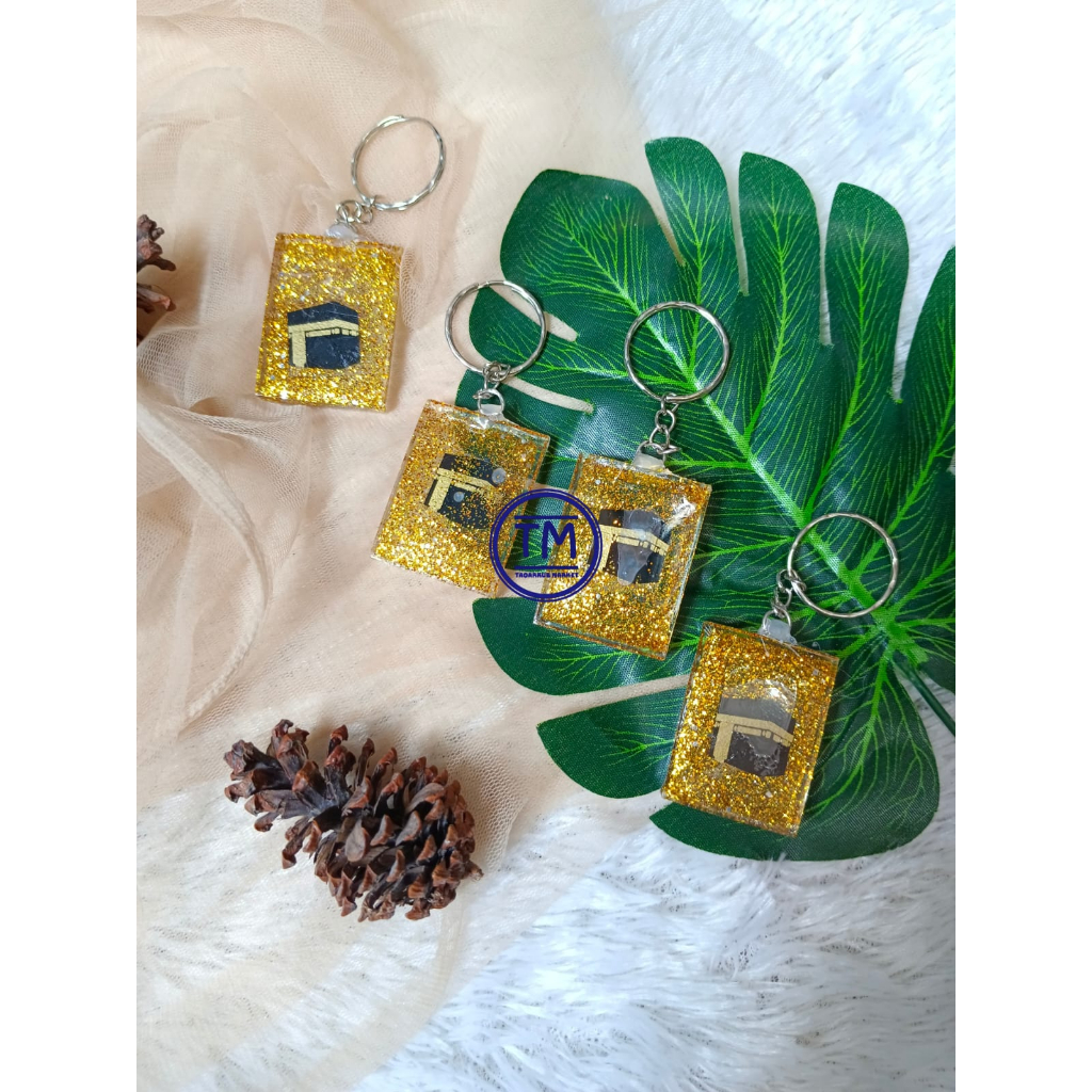 GANTUNGAN CRYSTAL Kaaba Keychain Crystal Kaaba Keychain Hajj & Umrah ...