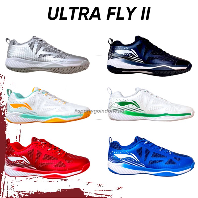 Lining ULTRA FLY II Children's BADMINTON Shoes Ultra FLY 2 ORIGINAL