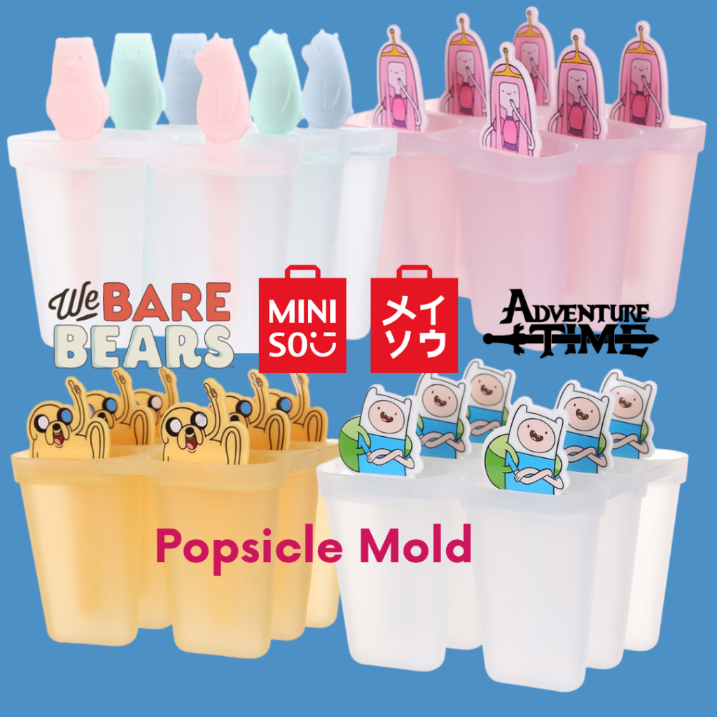 Miniso Popsicle Mold Adventure Time We Bare Bears | Shopee Philippines
