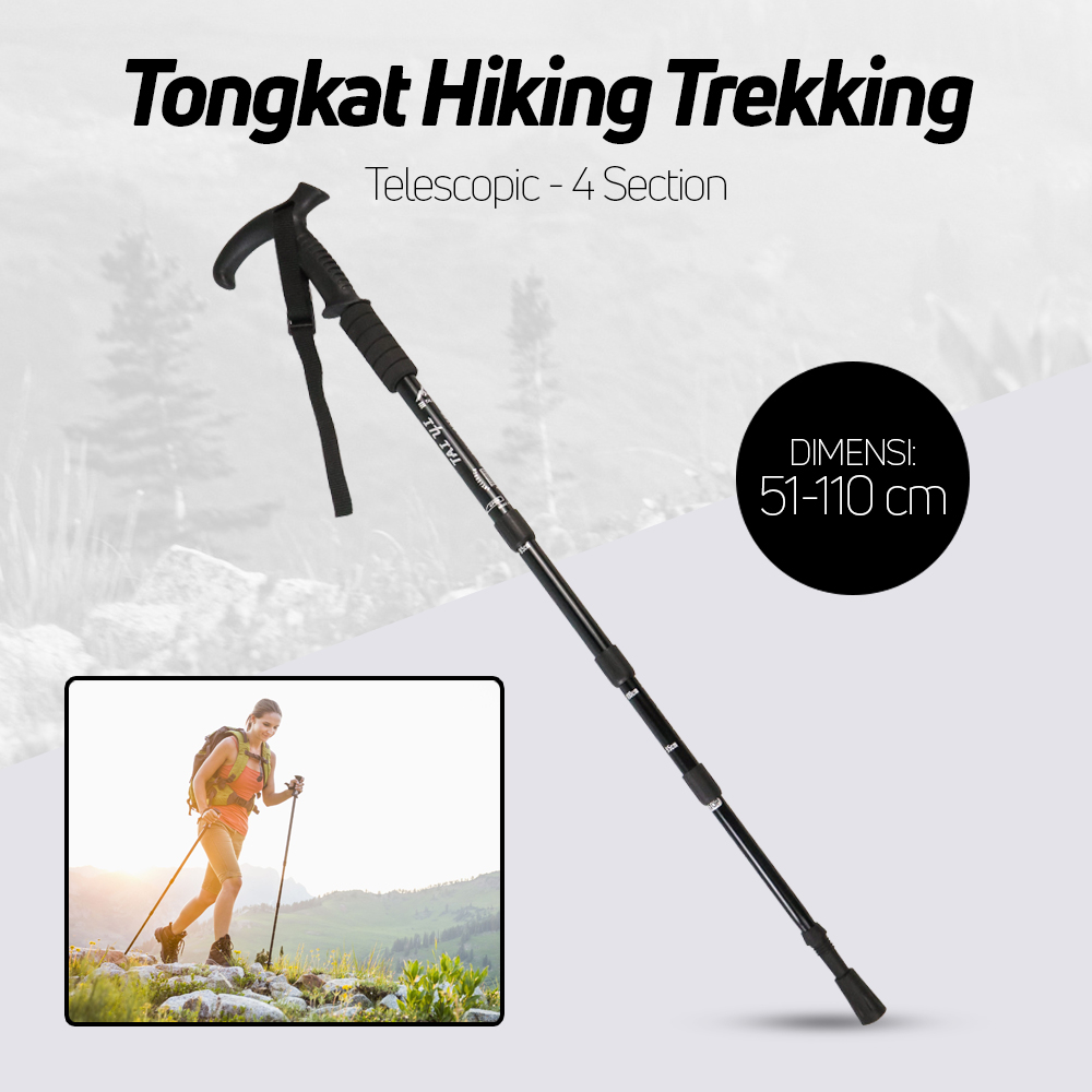 Trekking Pole - Hiking Stick - Tracking Pole - Walking Stick - Teken ...