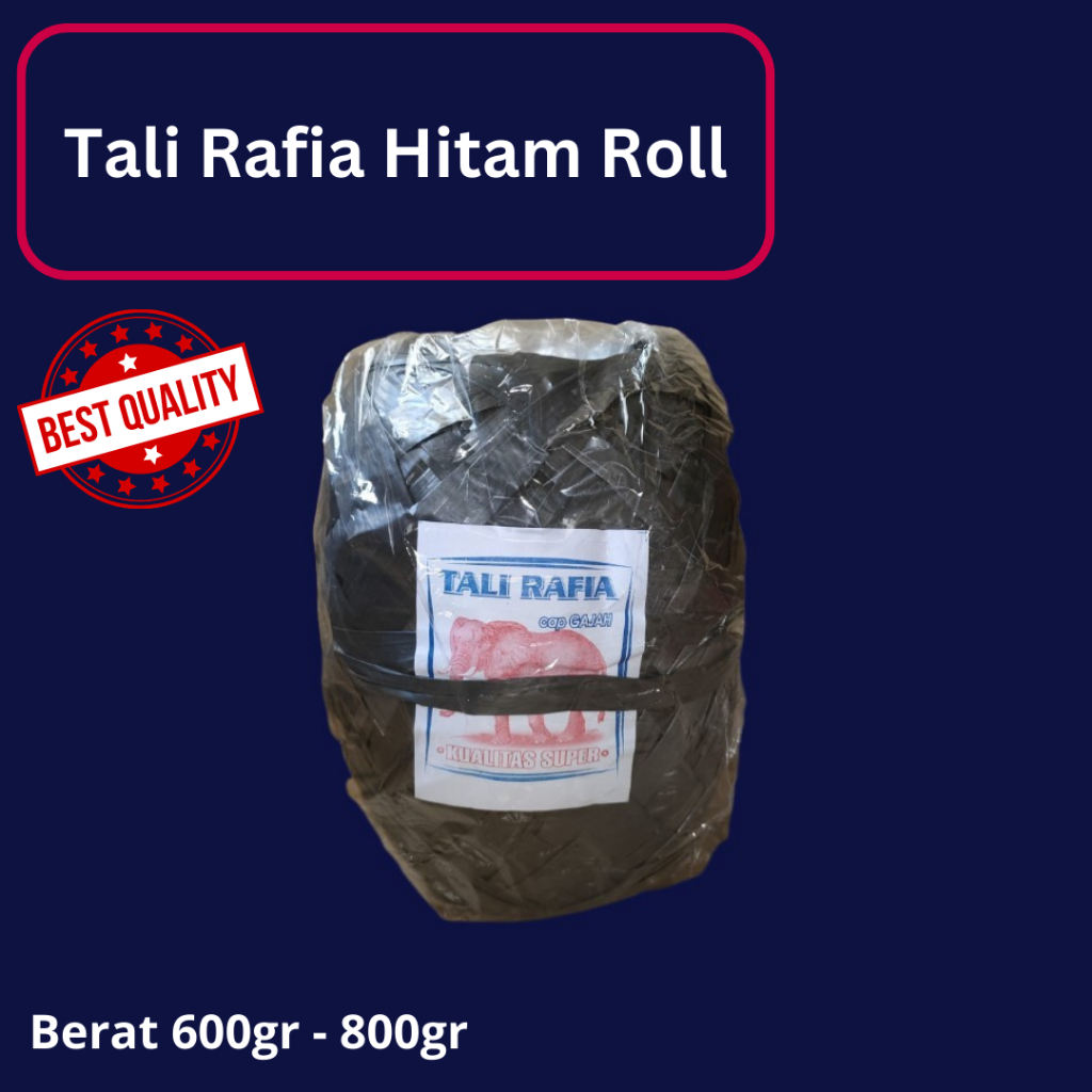 Roll Black Raffia Rope / Large Roll Raffia Rope / Large Raffia Rope ...