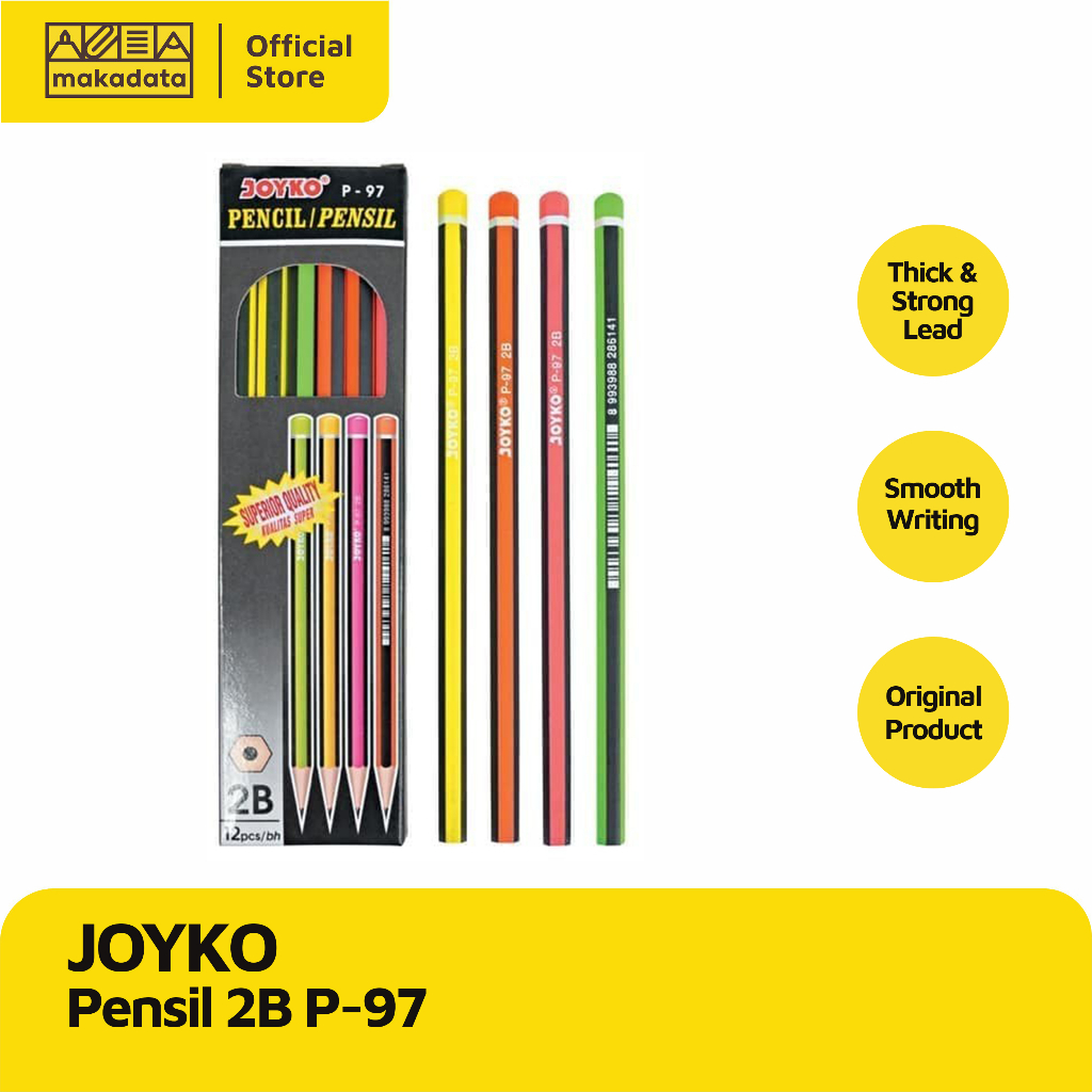 PENCIL / PENCIL JOYKO P-97 (1 PAK) | Shopee Philippines