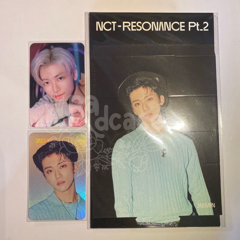 Jaemin Hologram Lenticular Standee Photocard PC Resonance Part 2 NCT ...