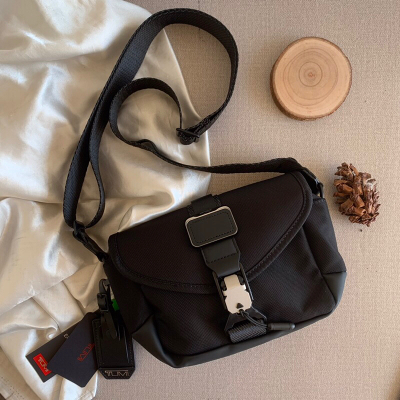 Tas TUMI ALPHA BRAVO COMPASS BALLISTIC NYLON SLINGBAG Men MIRROR 1:1 WITH  ORIGINAL