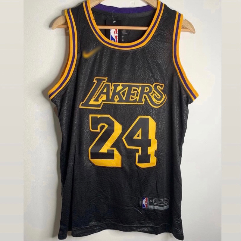 HITAM Nba LAKERS 24th Basketball JERSEY KOBE BRYANT CITY EDITION BLACK