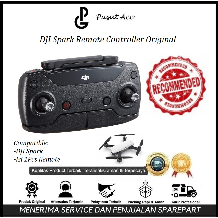 Dji Spark Remote Controller Original for Spark Remote Second | Shopee ...