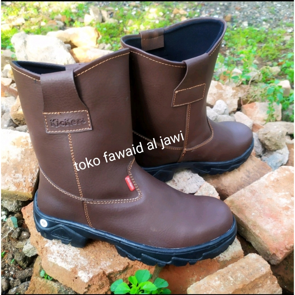 Safety Boots King Kickers SKN Original Iron Toe Boots Factory Work safety Shoes Best Project safety Shoes Shopee Philippines