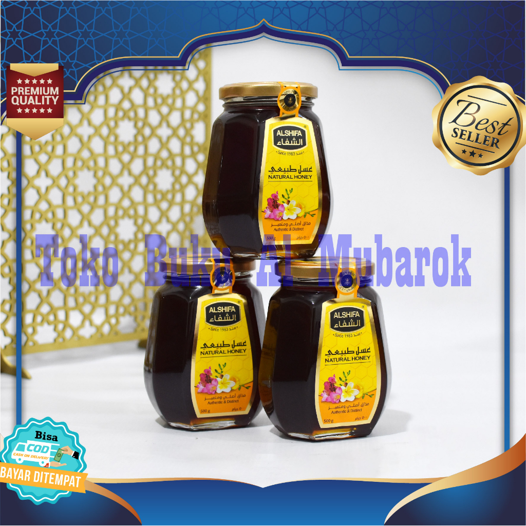 Al Shifa Natural Honey 500 gr Original 100% Pure Honey Without Mixture ...