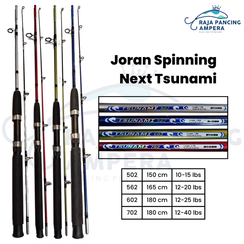 Next Tsunami Spinning Fishing Rod