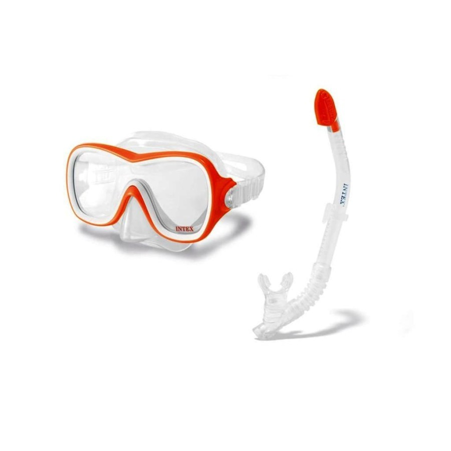 Intex Snorkel Wave Rider Diving Set Aquaflow Diving Goggles Swim Sport ...