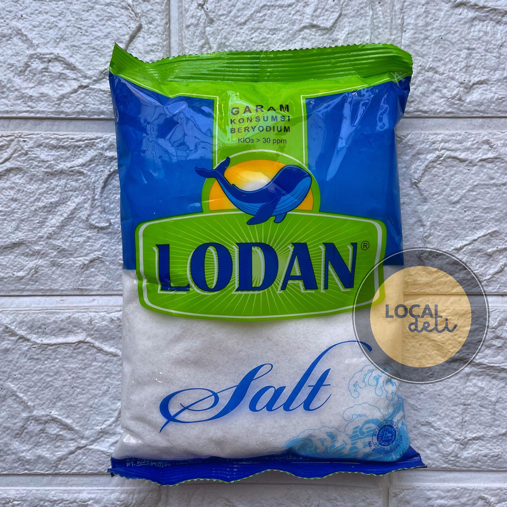 Lodan Kitchen Salt/Iodized Salt/Table Salt 500gr | Shopee Philippines