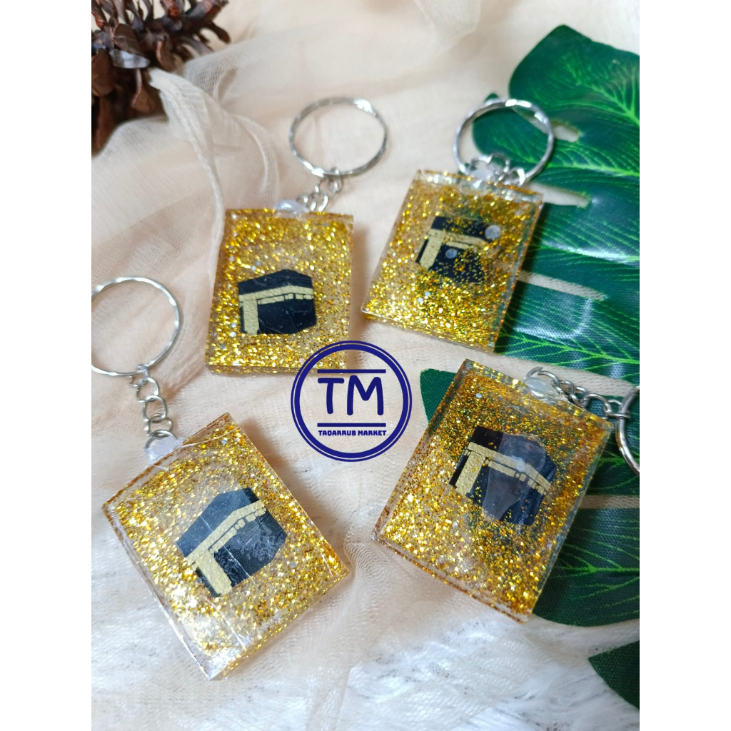 GANTUNGAN CRYSTAL Kaaba Keychain Crystal Kaaba Keychain Hajj & Umrah ...