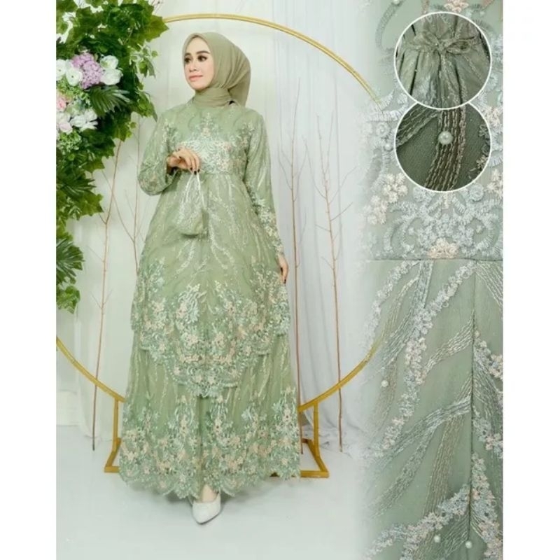 Original Boutique Tuton Level Pointed Gamis | Shopee Philippines