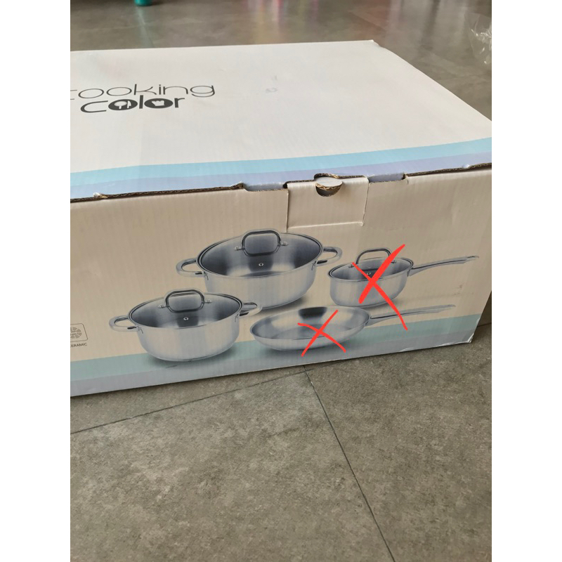 Informa Cooking Color Pot With Lid (2 Pans) | Shopee Philippines