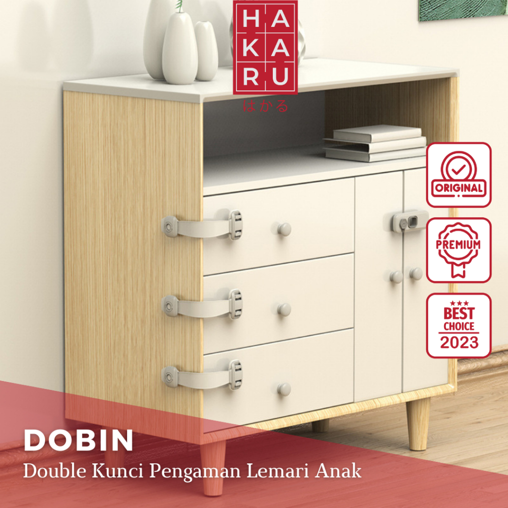 [HAKARU] Baby Padlock Minimalist Baby Proof Refrigerator Easy