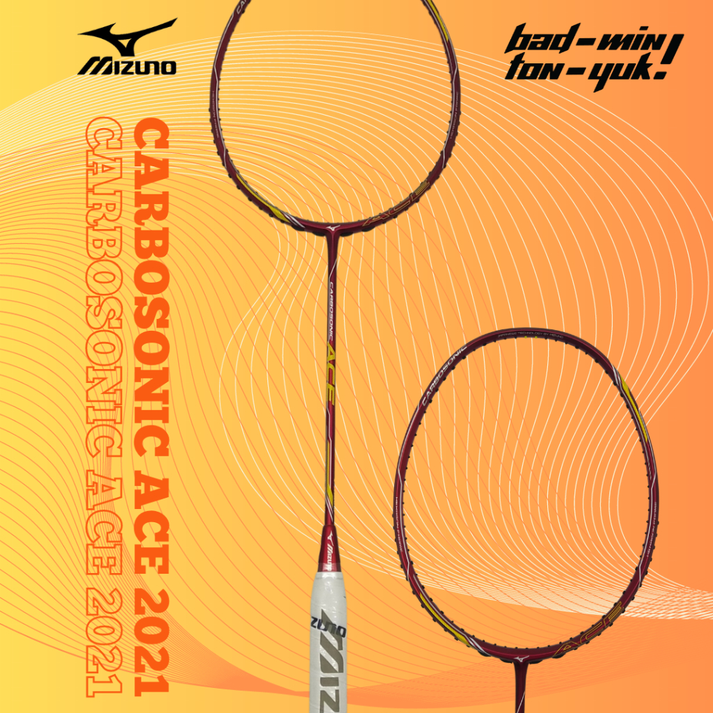 Mizuno Carbosonic Ace 2021 Edition Badminton Racket Original