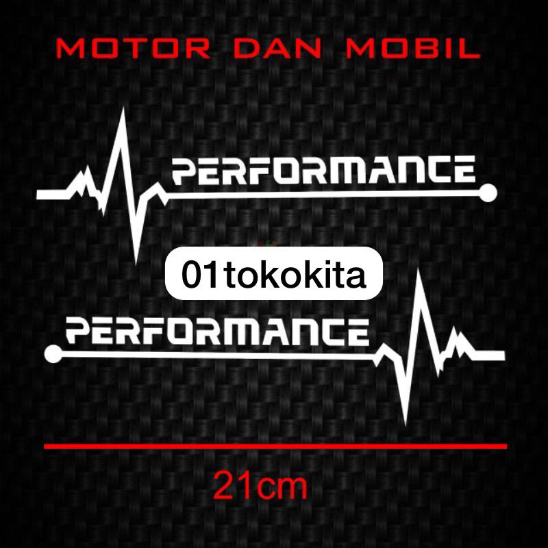 Performance cutting stickers contain 2 pieces of various car body ...