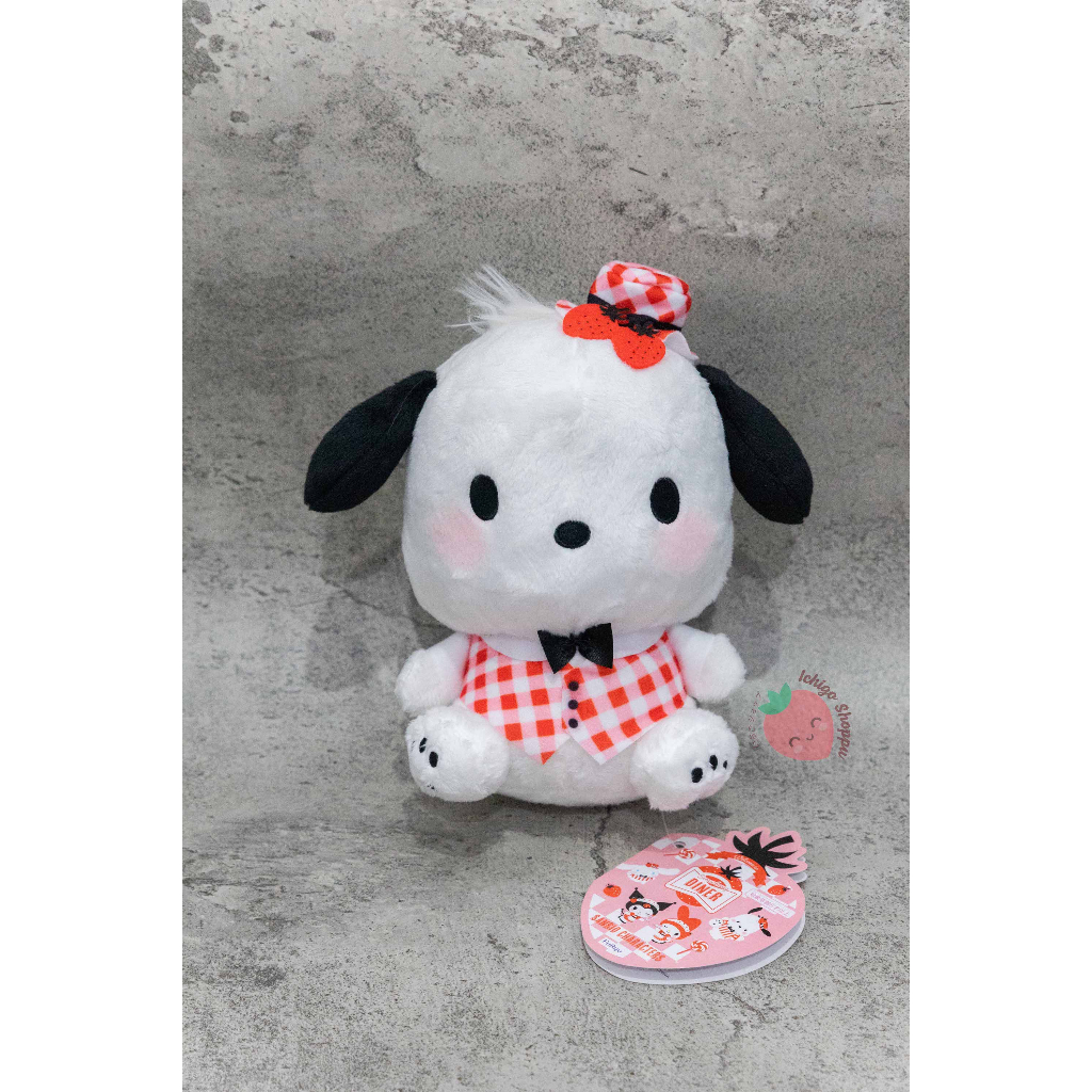 Sanrio Characters Pochacco Strawberry Diner Plush Doll FURYU | Shopee ...