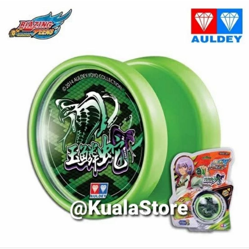 Yoyo AULDEY ORIGINAL BLAZING TEENS LV 2 THUNDER HADES JADE SNAKE