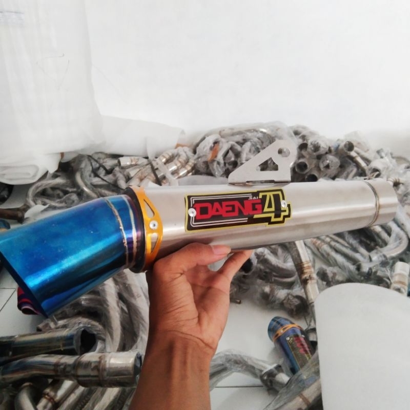 Canister conical daeng sai4 for all motorcycle inlet 51mm Shopee