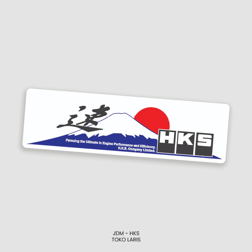 JDM HKS Sticker - Car, Laptop, Tumblr, Helmet, Case Stickers JDM ...