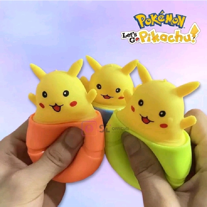 Flexible and Chewy Pokemon Squishy Toy | Shopee Philippines