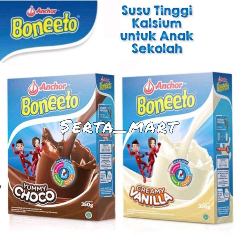 Anchor Boneeto Vanilla/Choco Box 350gr Child Growth Milk
