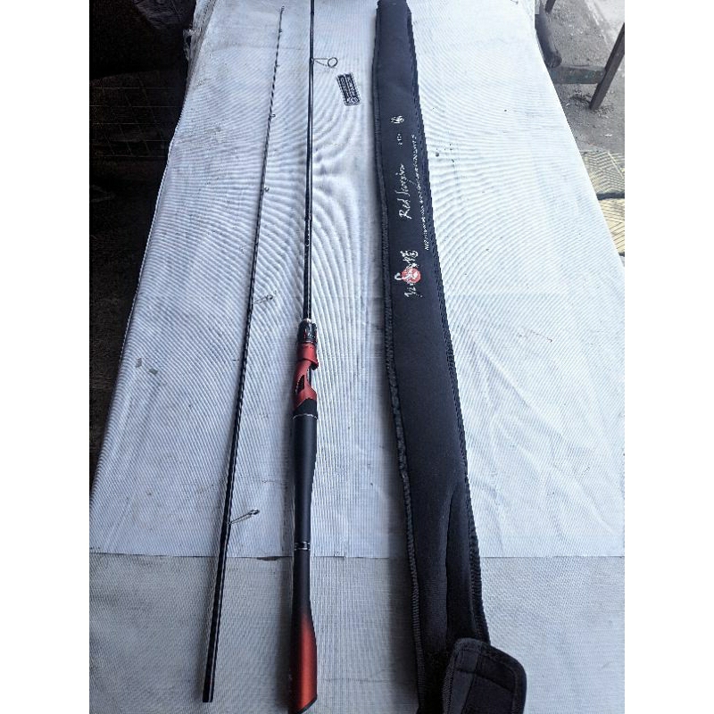 Red scorpion Fishing Rod | Shopee Philippines