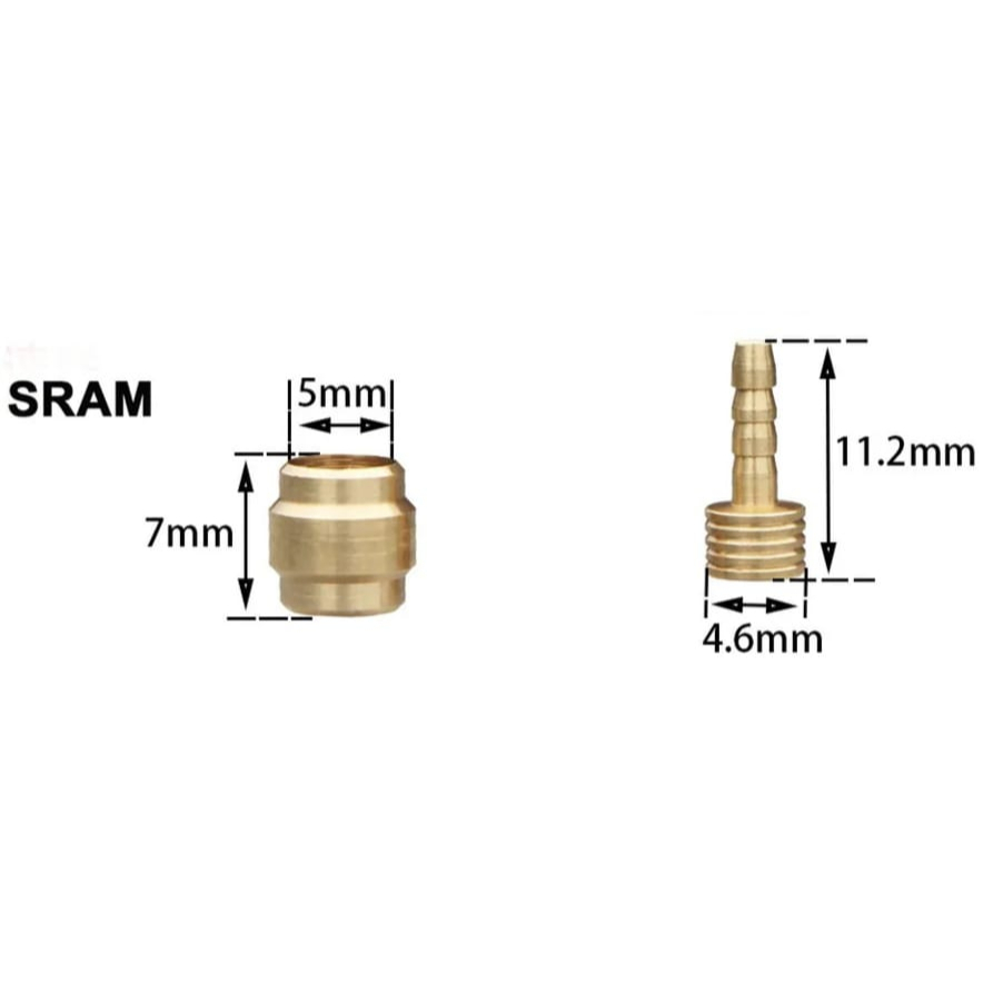 Olive connector Needle insert Sram brake hose hydraulic Sram Shopee