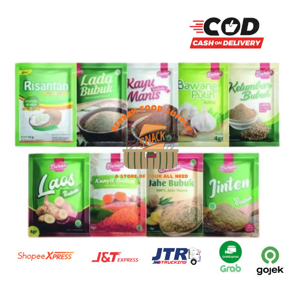 (BERKAH) BURISA Instant Seasoning All Flavors Garlic Laos Wood Sweet ...