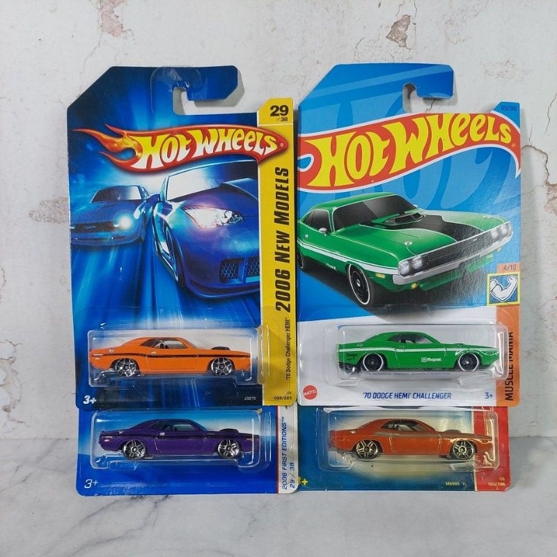 Hot Wheels 70 Dodge Challenger Hemi Shopee Philippines 7645