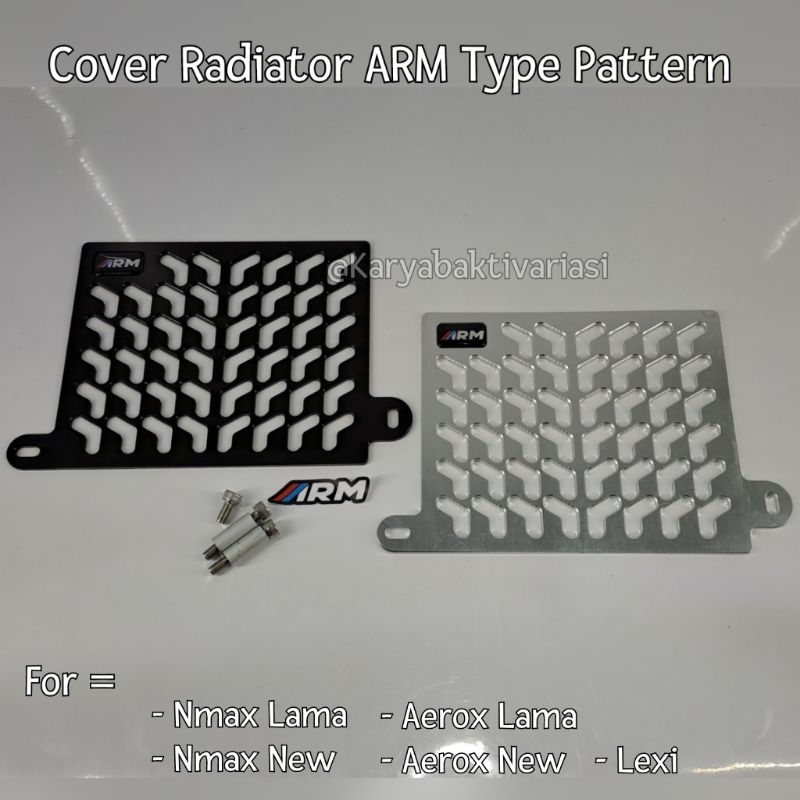 Radiator COVER ARM Type Pattern NMAX, AEROX, LEXI | Shopee Philippines