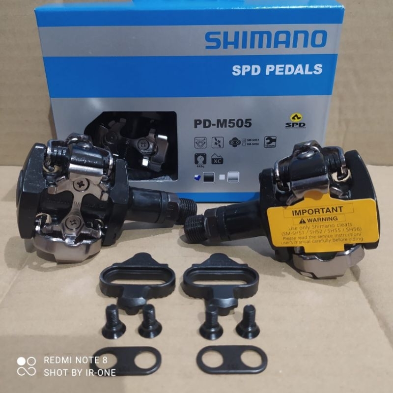 Shimano m505 mtb cleat pedal include cleat SH51 cleat pedal mtb Mountain Bike pedal XC