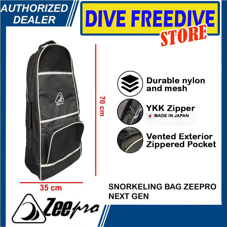 Bag Snorkeling Zeepro Next Gen Backpack Mesh Dive Gear Equipment