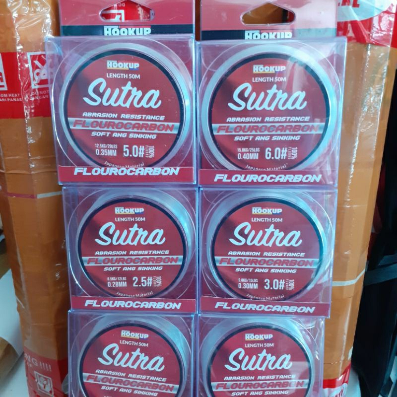 50 METERS LONG SILK LEADER STRING FLUOROCARBONL | Shopee Philippines