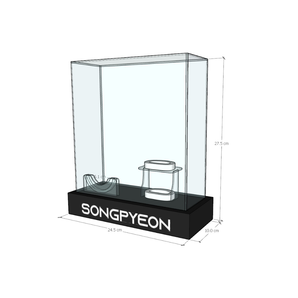 Song Kang Lightstick Box / Acrylic Lightstick Rack x Bracelet / Song ...