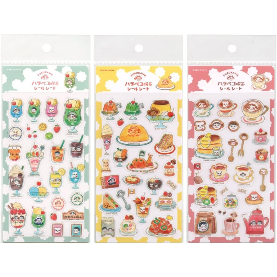 Furukawa Sticker Fujiya Peko Chan Transparent Limited Edition Sticker ...