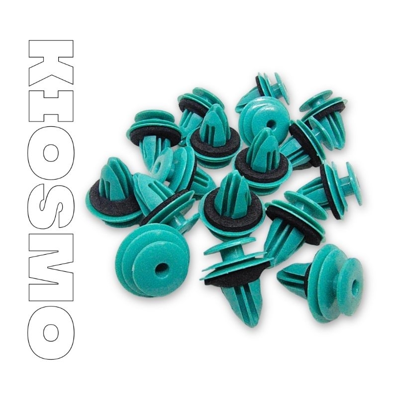 10pcs Door Panel Button Clips Door Trim Rivet Interior Fastener ...