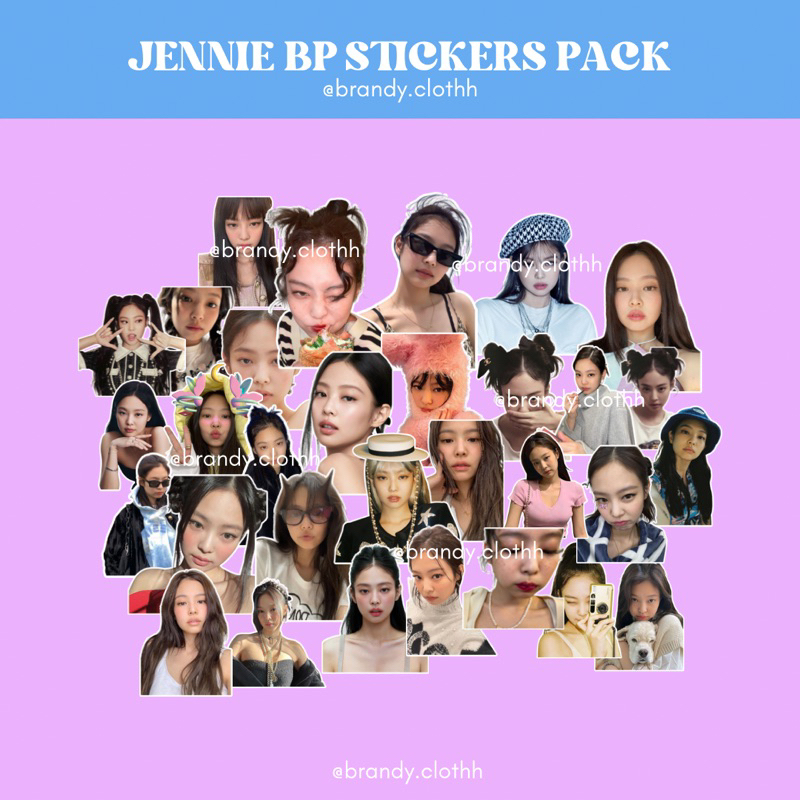 Jennie BLACKPINK Stickers/Stickers/Aesthetic Stickers/ Tumblr Stickers ...