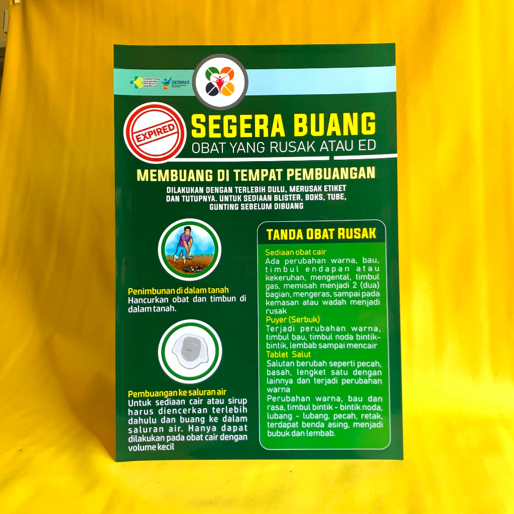 Medicine Poster | Poster Immediately Dispose of Damaged Medicines ...