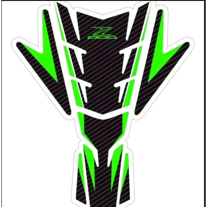 Tank pad Ninja Z800 Custom Resin Sticker | Shopee Philippines