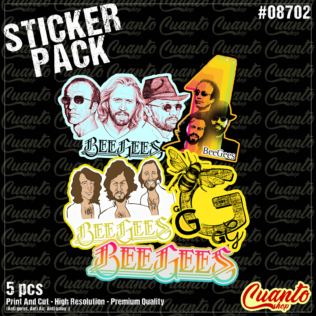 Bee Gees Aesthetic Stickers | Shopee Philippines