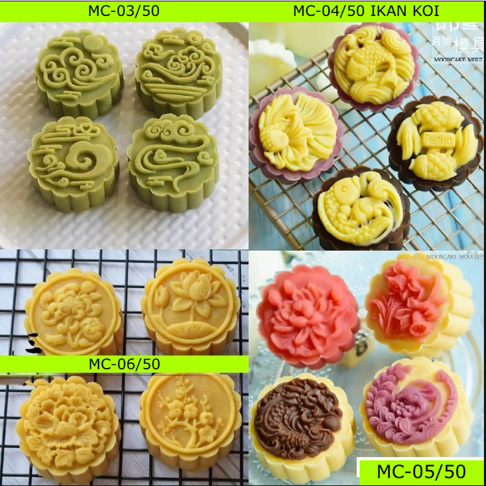 Mooncake Mold Moon Cake Mold/ Mooncake Mold 50 gr | Shopee Philippines