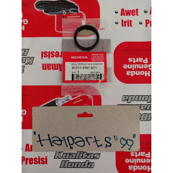 Sil oil seal driven face 34X41X4 honda Vario 125 FI Original