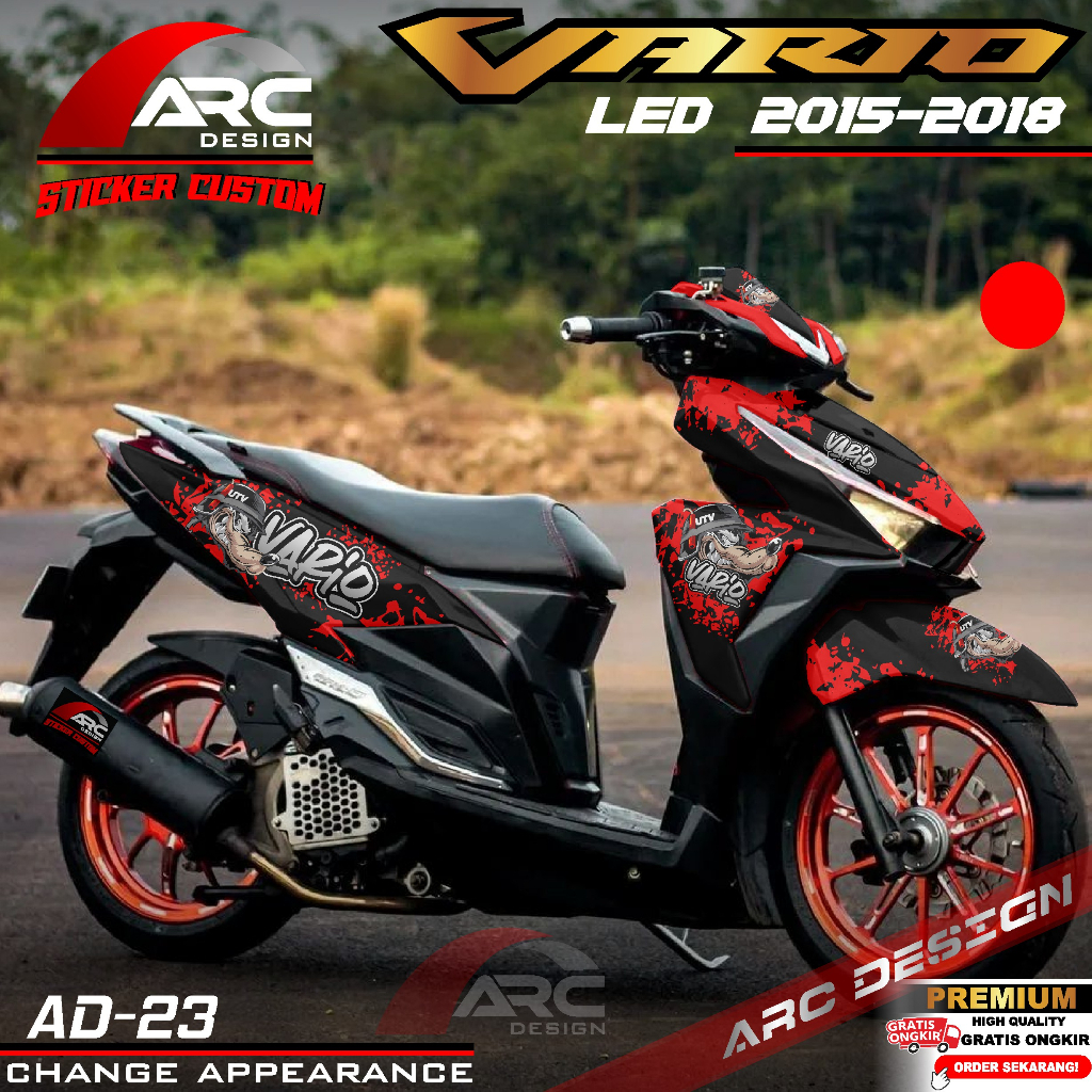 Decal Sticker Honda Vario Led Fullbody