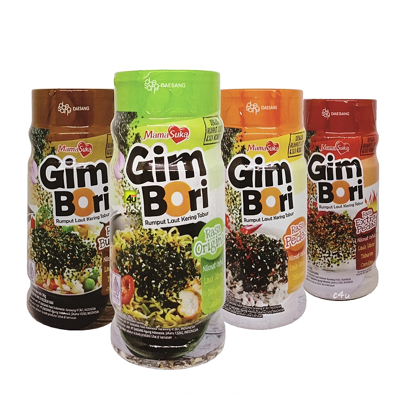 Mamasuka GIM BORI - Nori Tabur Seasoning - 30 gr Bottle | Shopee ...