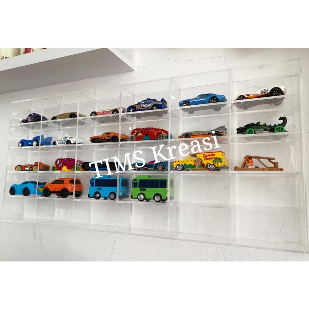 Hot Wheels Rack Display Rack Acrylic Shelf Diecast Rack Toy