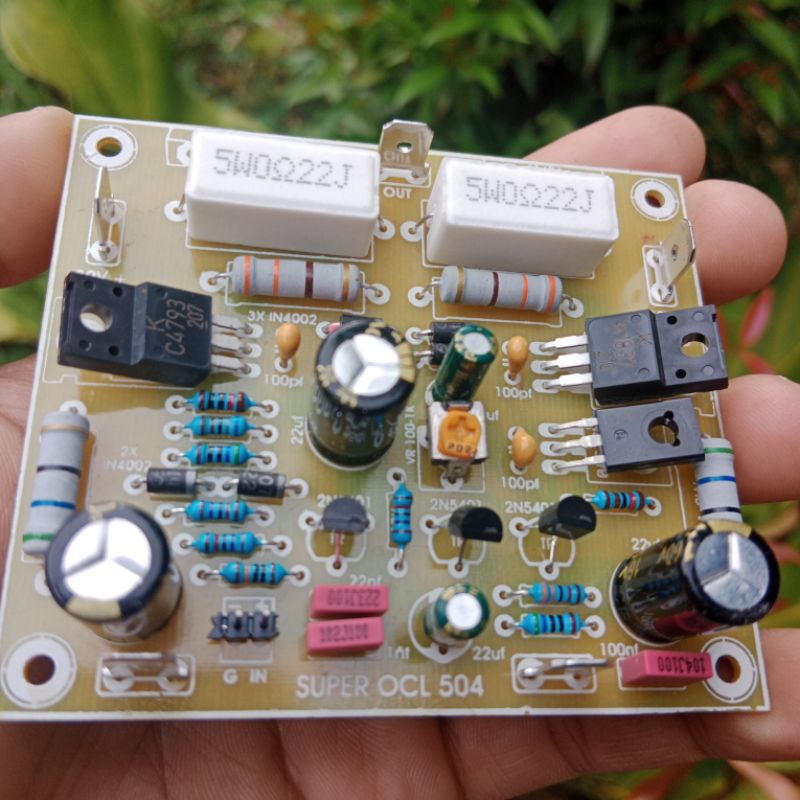 Socl 504 power amplifier Kit racing modification socl 504 Driver class