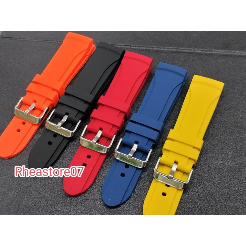 Silicone RUBBER Watch Strap For Alexandre Christie And Expedition Watch