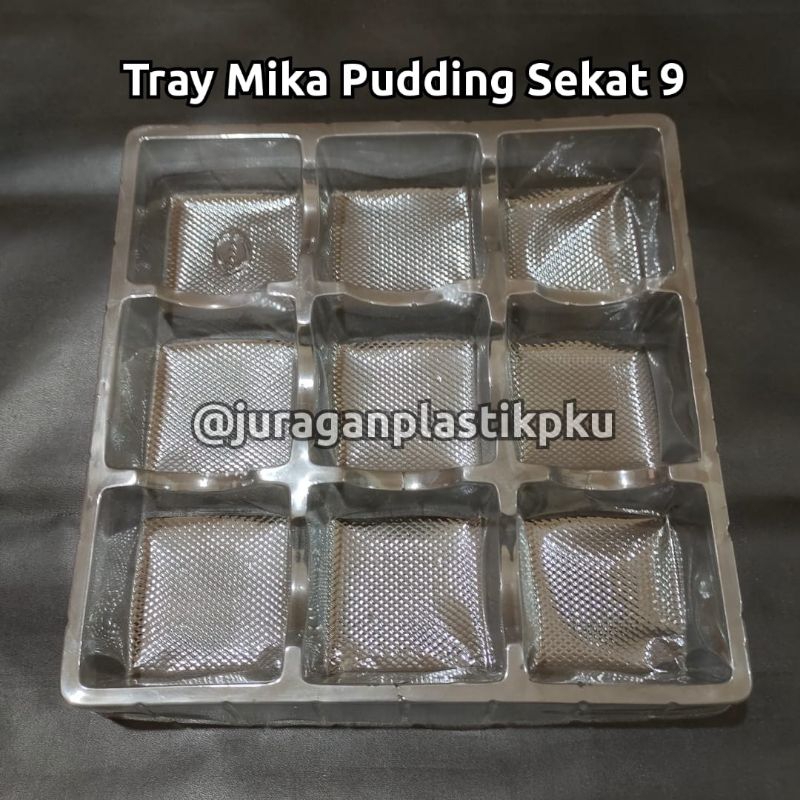 Mika Pudding Tray 9 compartments | Cake Partition Mat for Pudding ...